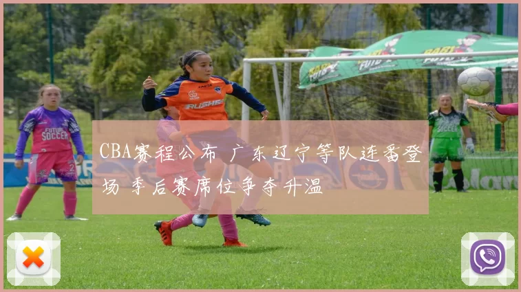 CBA赛程公布 广东辽宁等队连番登场 季后赛席位争夺升温