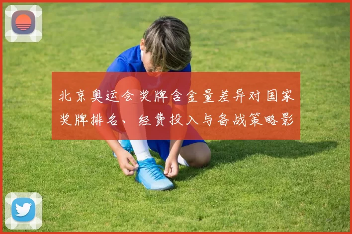 北京奥运会奖牌含金量差异对国家奖牌排名、经费投入与备战策略影响分析